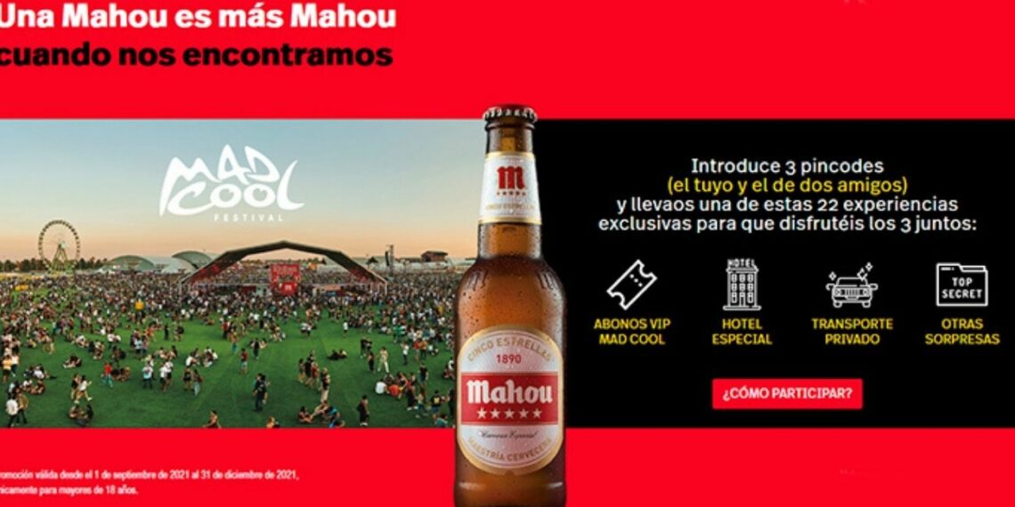 Mahou regala 22 experiencias