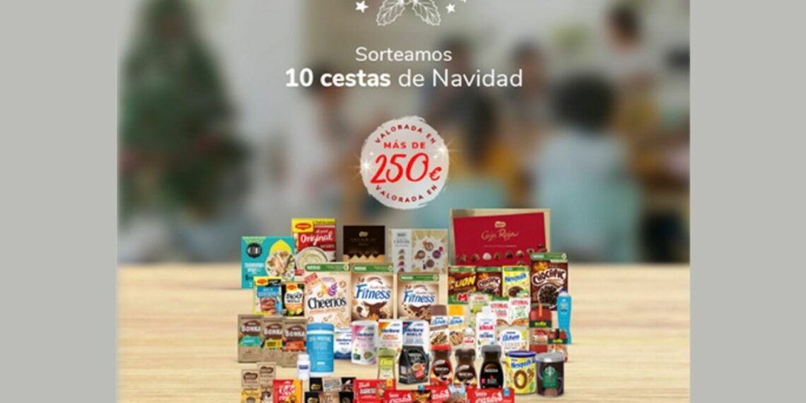 Nestlé sortea 10 Cestas de Navidad