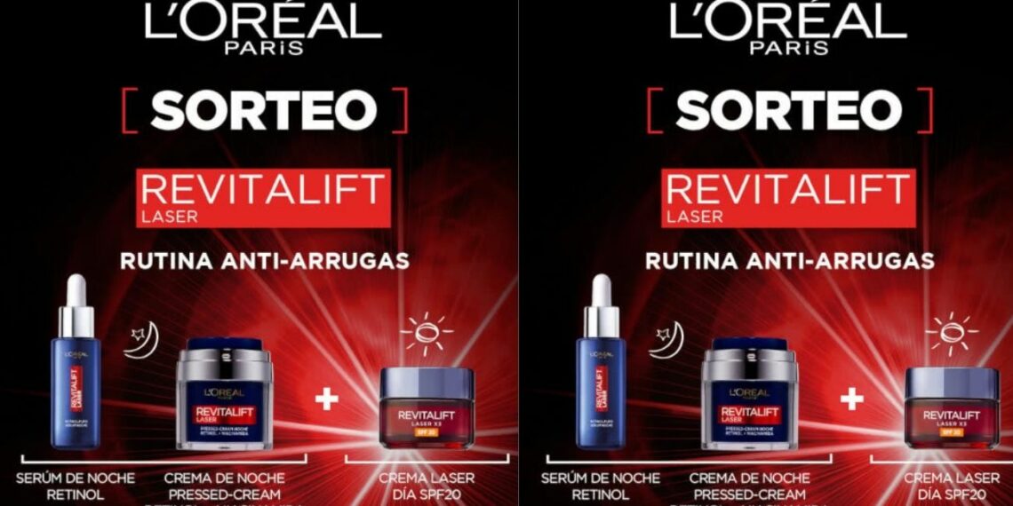 Maquillalia sortea 5 rutinas de L`Oreal  Revitalift