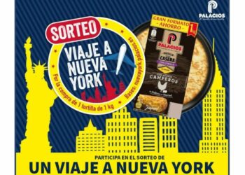 Palacios sortea 1 Viaje a Nueva York para 2 personas