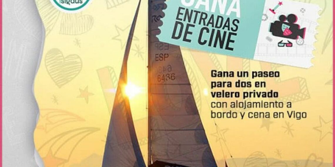 Sorteo Sigaus 100 entradas de cine y un paseo en Velero