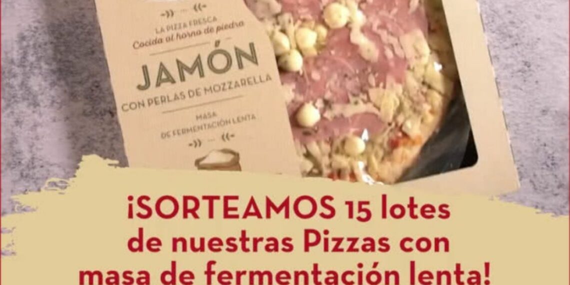 Sorteo de 15 lotes de Pizzas de fermentación lenta Casa Tarradellas