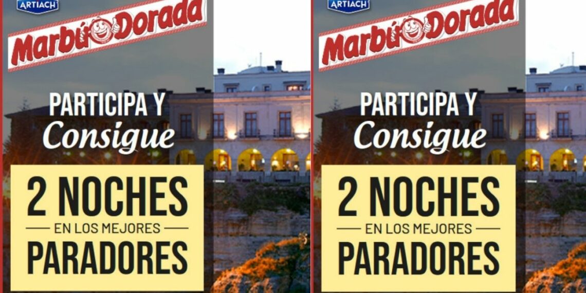 Sorteo de 59 premios de 2 Noches en Paradores con Galletas Marbú