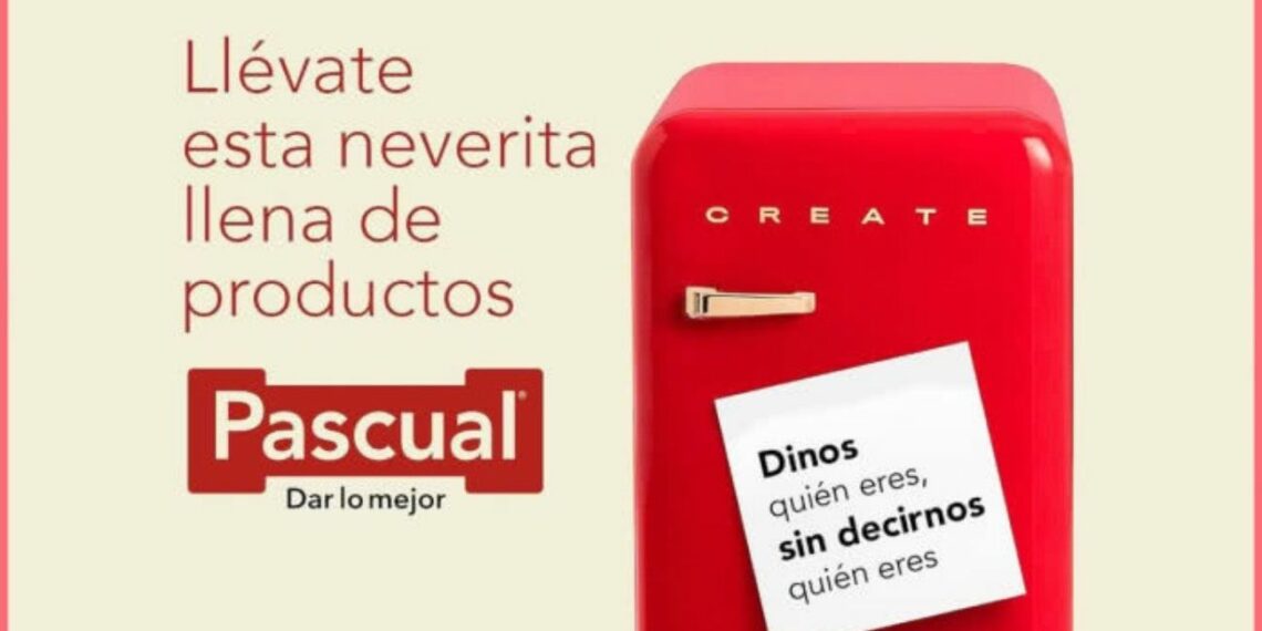 Sorteo de una nevera llena de productos Pascual