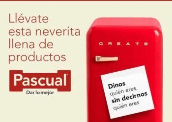 Sorteo de una nevera llena de productos Pascual