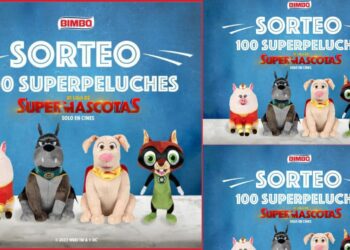 Bimbo regala 100 superpeluches DC LIGA de Mascotas