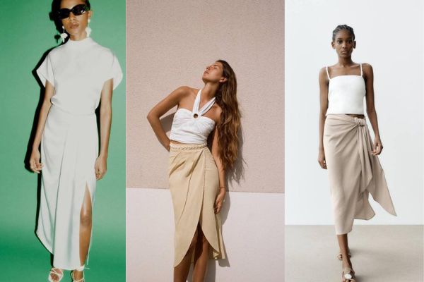 Las faldas midi de Zara favoritas de las influencers ahora rebajadas