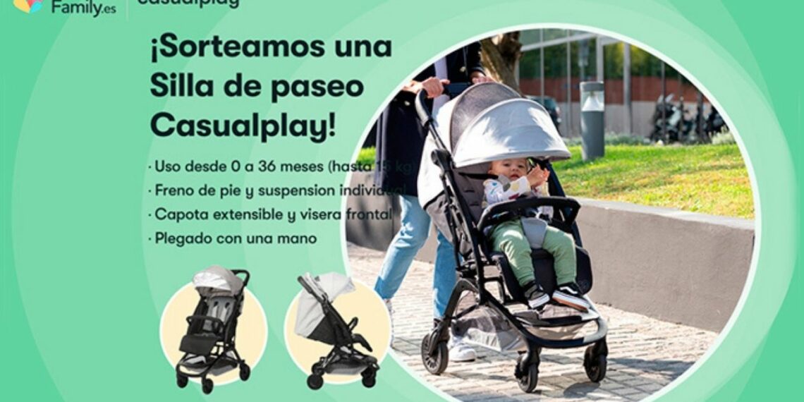 Sorteo Lets Family silla de paseo Casualplay