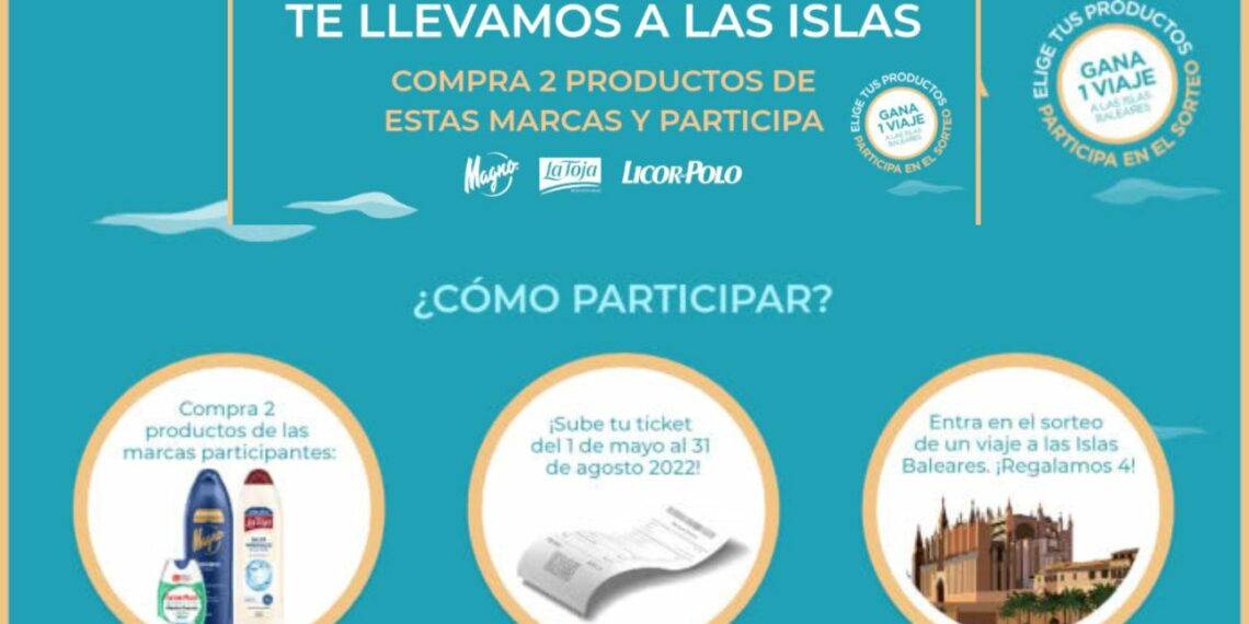 Sorteo viajes a Islas Baleares y un lote regalo a los 100 primeros