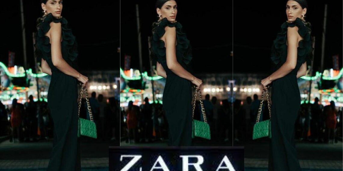 El espectacular mono negro de Zara que enamora por su elegancia se agota por momentos