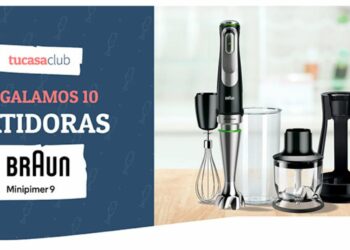 Regalo de 10 batidoras Minipimer Braun con Tu Casa Club