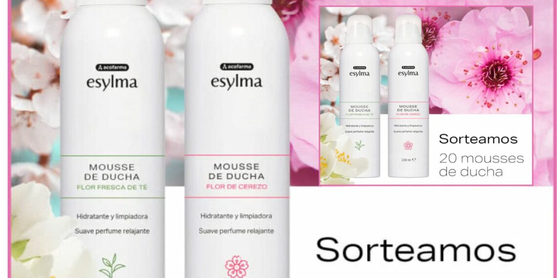 Sorteo de 30 Mousse de ducha Esylma