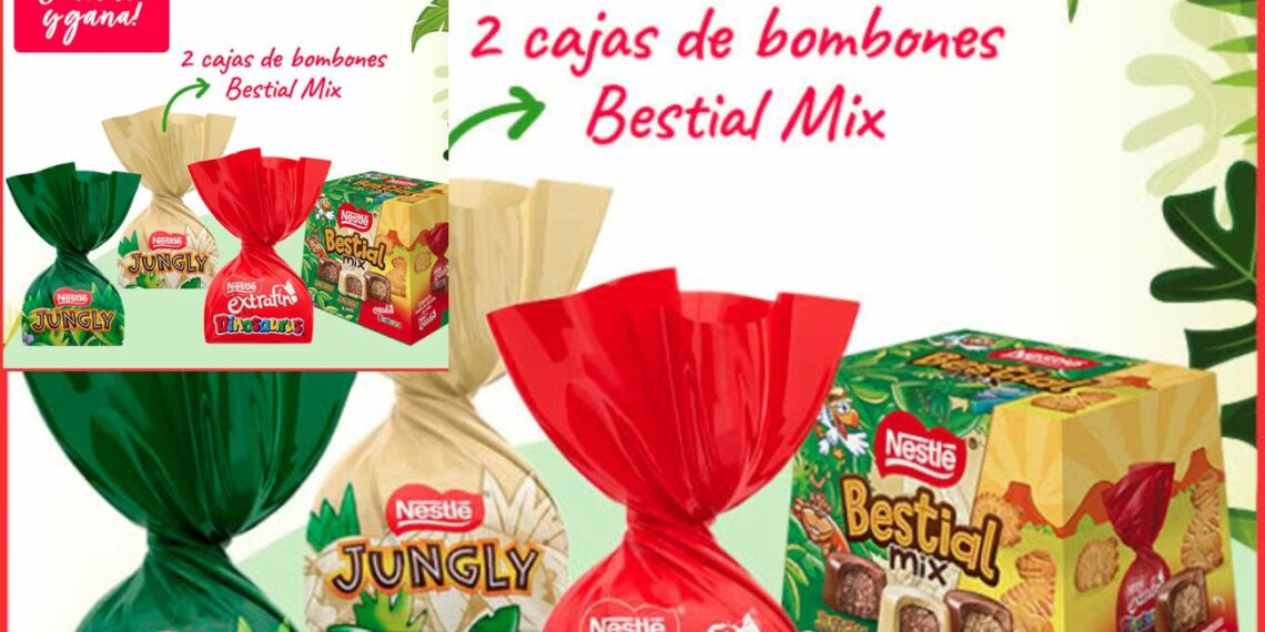 Sorteo Carrefour 200 cajas de bombones Nestlé