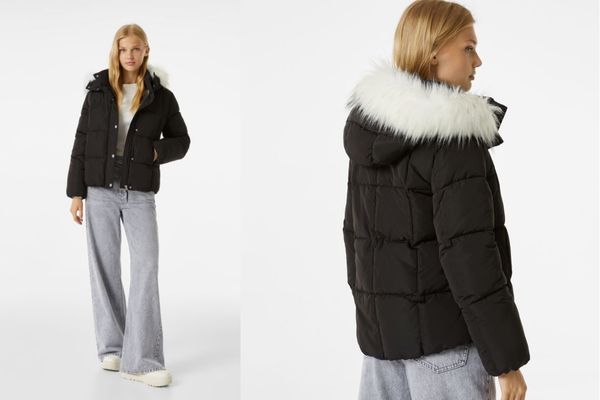 La chaqueta acolchada con capucha de Bershka para mujer que tan solo vale 30 euros