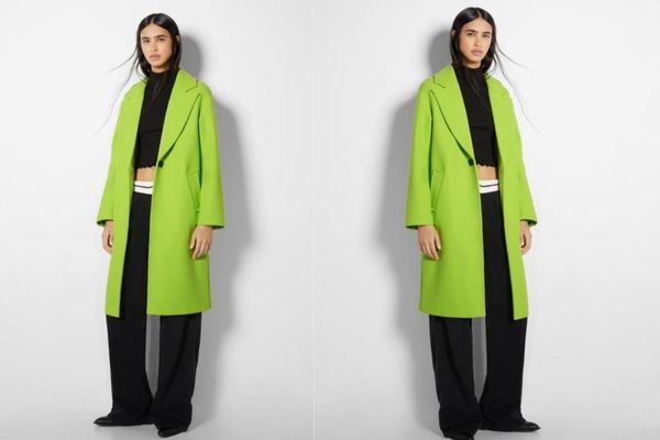 El abrigo en tendencia de Bershka está en 7 colores y es multifuncional y asequible