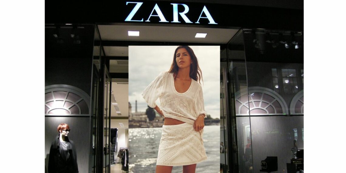 Descubre la elegante falda de Zara estilo versátil a menos de 50 €