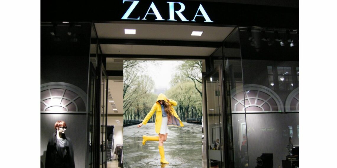 Zara presenta el chubasquero de nueva colección en tres fascinantes colores para el otoño