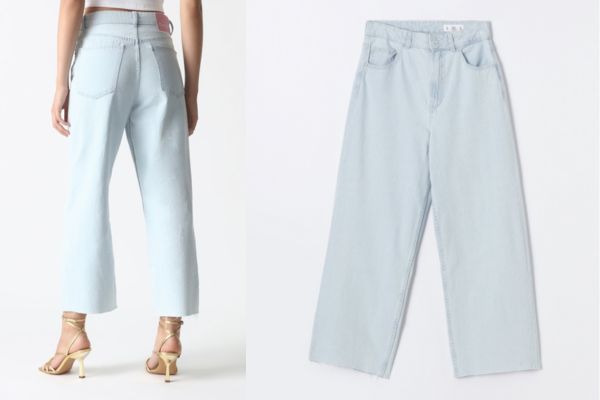 Lefties presenta los jeans culotte la prenda esencial para un otoño lleno de estilo por menos de 18 Euros