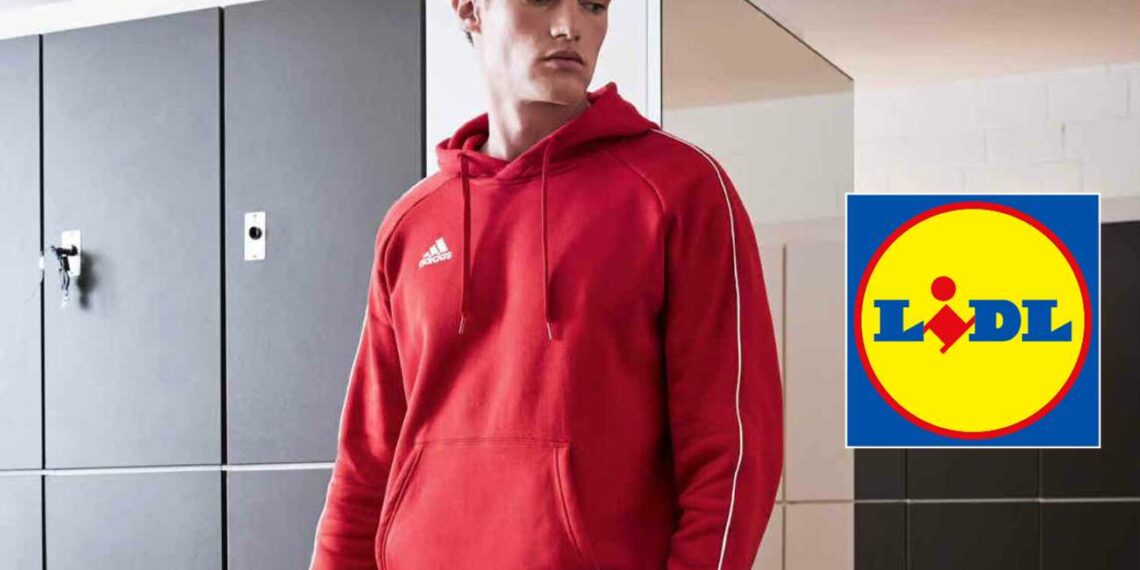 Lidl tiene a la venta la sudadera Adidas con capucha para hombre de edición especial