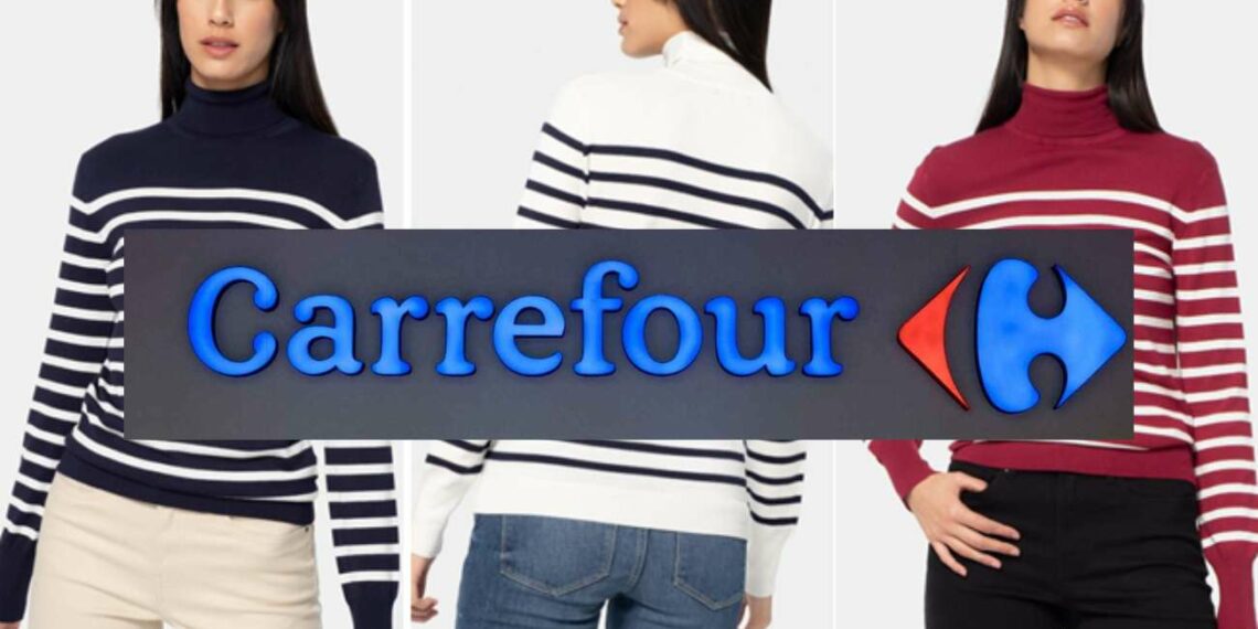 Revolución de estilo en Carrefour con estos Jerséis de cuello alto por menos de 10€
