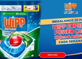 Sorteo de Tu Casa Club para ganar packs de Wipp Power Caps