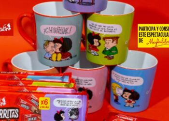 Consigue uno de los 5 lotes de Nestlé Chocolates y Tazas de Mafalda