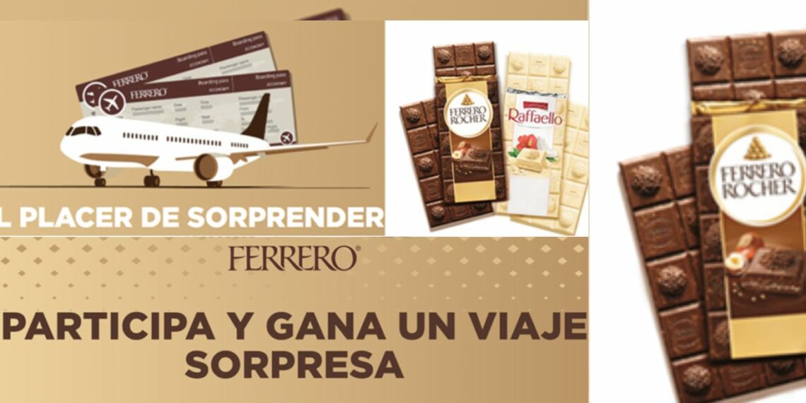 Gana un viaje sorpresa con Ferrero Rocher