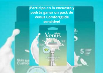 Sorteo Próxima a Ti 10 Gillette Venus Comfortglide Sensitive