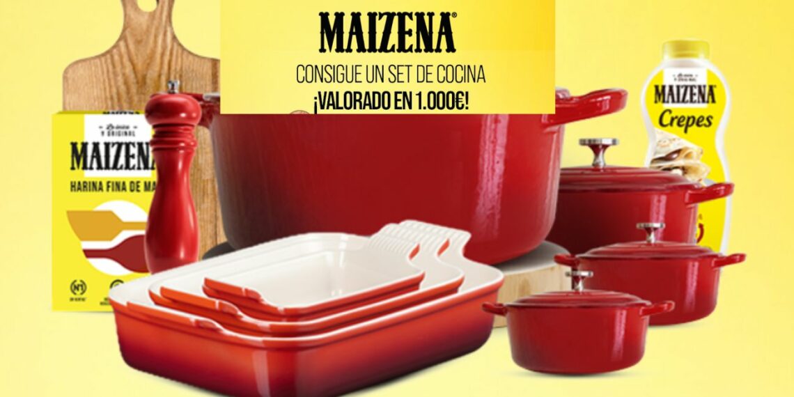 Sorteo set de cocina valorado en 1.000€ con Maizena