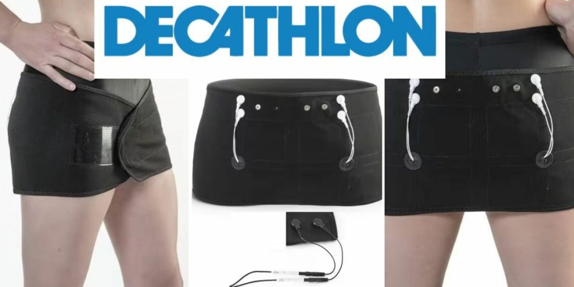 Lo nuevo de Decathlon el Cinturón de electro estimulación muscular