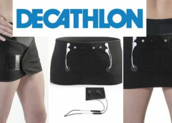 Lo nuevo de Decathlon el Cinturón de electro estimulación muscular