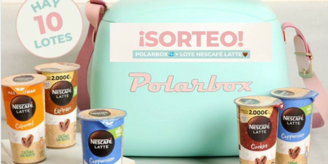 Sorteo 10 Neveras Polarbox y 10 lotes de Nescafé Latte