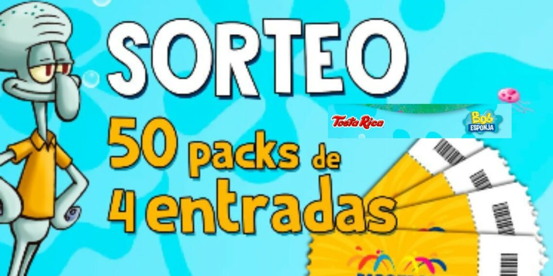 Sorteo TostaRica de 50 packs de 4 entradas para el Parque de Atracciones de Madrid
