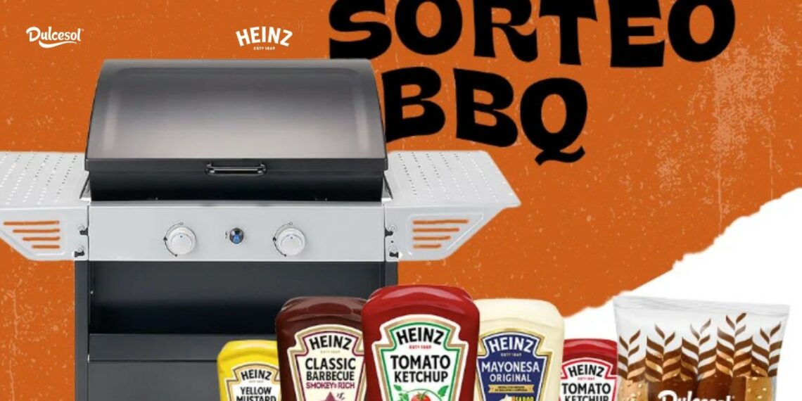 Sorteo Dulcesol y Heinz de 1 Barbacoa y Lote de productos