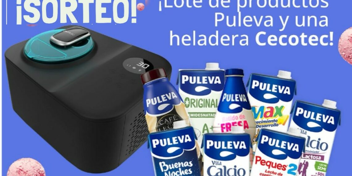 Sorteo Supermercados Más y llévate Heladera y lote Puleva