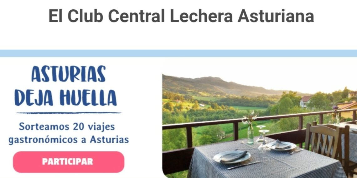 Central Lechera Asturiana sortea 20 viajes gastronómicos a Asturias