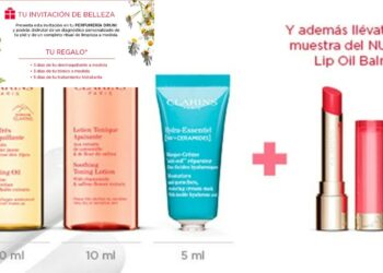 Druni regala más de 120000 muestras de productos Clarins