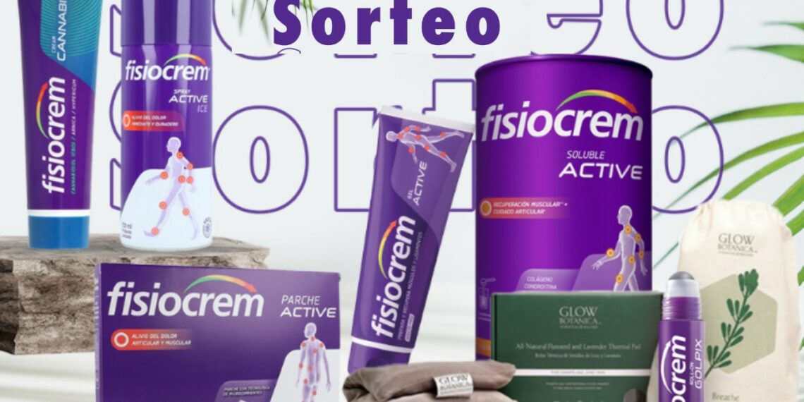 Fisiocrem sortea un exclusivo pack de productos valorado en más de 100€