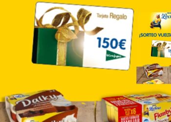 Sorteo La Lechera de 3 Lotes de Yogures y Postres + Tarjeta El Corte Inglés de 150€