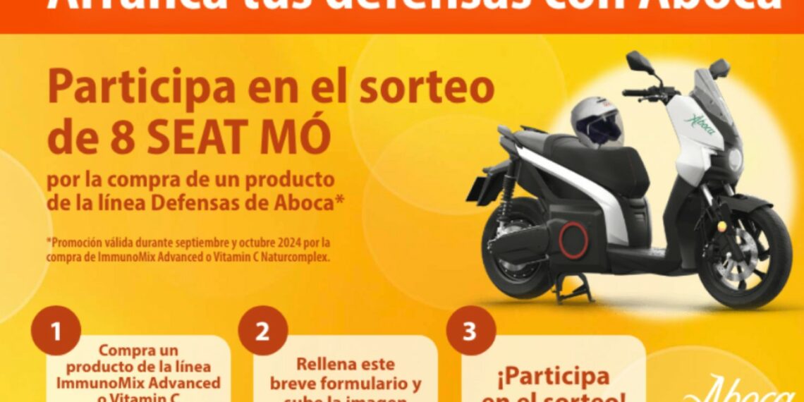 Sorteo de 8 eScooter Seat Mó con Aboca