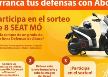 Sorteo de 8 eScooter Seat Mó con Aboca