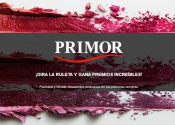 La ruleta de Primor premios con descuentos y regalos sorpresa para Navidad