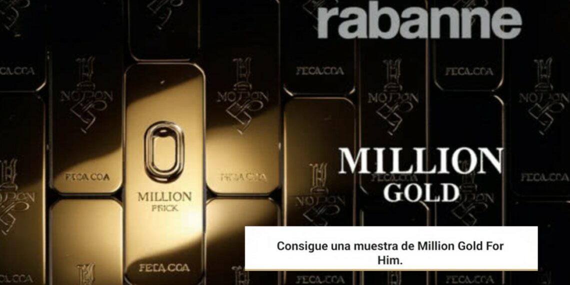 Paco Rabanne lanza promoción de muestras gratis de Million Gold for Him en TikTok