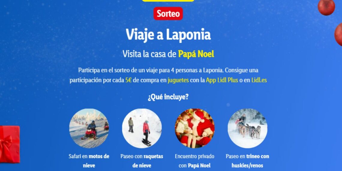 Lidl sortea un viaje inolvidable a Laponia para cuatro personas