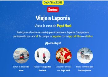 Lidl sortea un viaje inolvidable a Laponia para cuatro personas