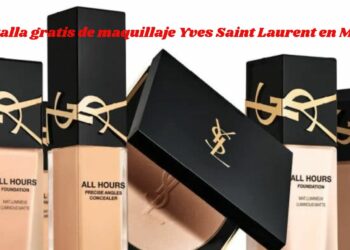 Mini talla gratis de maquillaje Yves Saint Laurent en Madrid