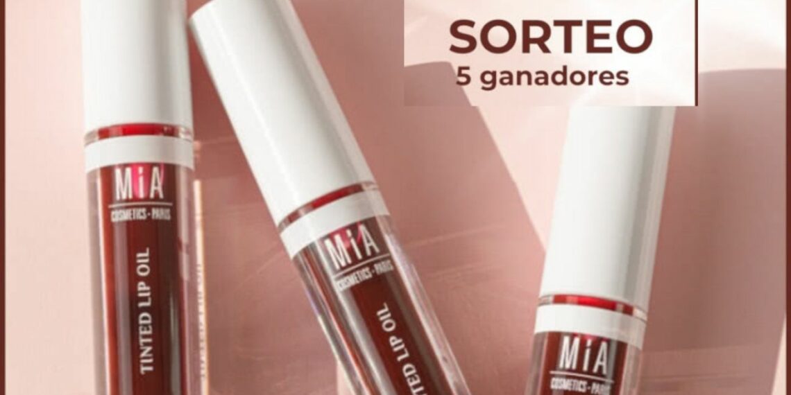 Sorteo MIA Cosmetics aceites de labios con color