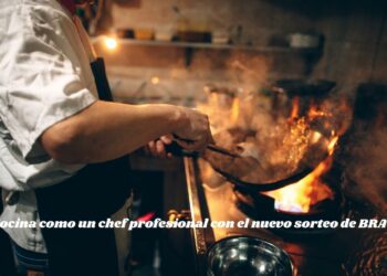 Cocina como un chef profesional con el nuevo sorteo de BRA