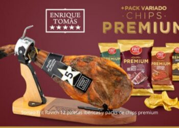 Sorteo Frit Ravich 12 paletas ibéricas y packs de chips premium