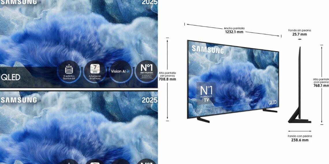 Samsung rebaja su Smart TV QLED de 55 pulgadas con un descuento del 40% en El Corte Inglés